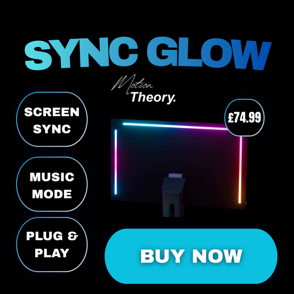 SyncGlow — Screen-Reactive LED Light Bar